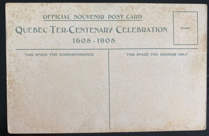 Mint Canada Picture Postcard Quebec Tercentenary 1608-1908 Village View