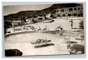 Vintage 1950's RPPC Postcard Loma Linda Hotel Highway 95 Taxco Mexico