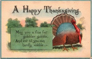 Happy Thanksgiving With Turkey