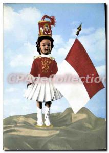 Postcard Modern Stern MONACO Magali