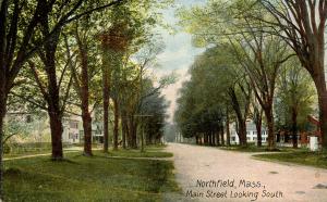 MA - Northfield. Main Street looking south