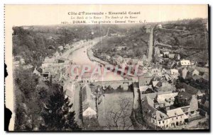 Postcard Old Dinan Vue Generale General View