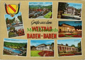 Germany Postcard - Grusse Aus Dem Weltbad Baden-Baden   RR8825