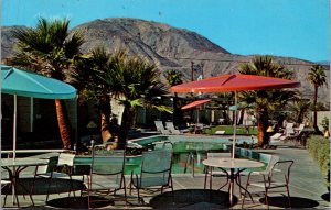 Postcard Swimming Pool at The Carousel Motor Inn in Palm Desert, California
