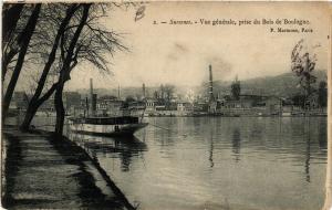 CPA SURESNES - Vue générale prise du Bois de Boulogne (740704)