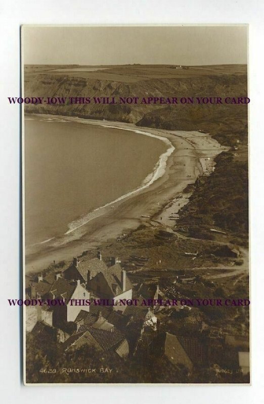 Ju019 - Runswick Bay - Judges Postcard 4628