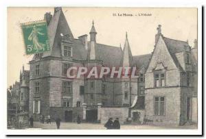 Le Mans Old Postcard L & # 39eveche