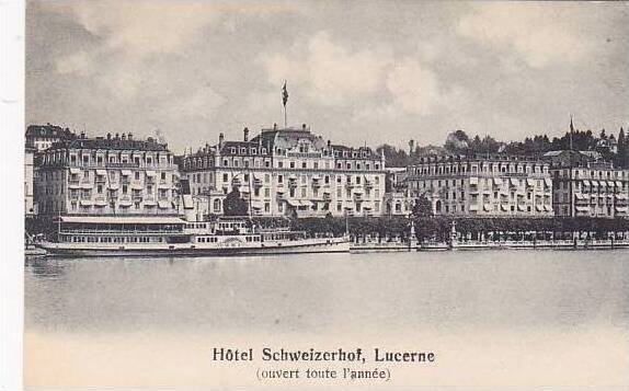 Switzerland Luzern Hotel Schweizerhof