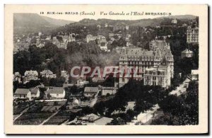 Old Postcard Around Aix Les Bains View Gemerale And I & # 39Hotel Bernascon