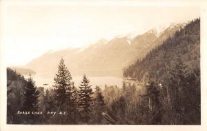 Real Photo Horse Shoe Bay British Columbia Canada Antique Postcard L2721