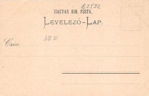 B2592 Hungary Budapest Chromo Lanczhid 1900 front/back scan