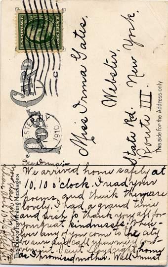 Mid-Summer Scene - Seneca Park NY, Rochester, New York - pm 1910 - DB