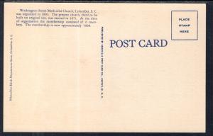 Washington Street Methodist Church,Columbia,SC