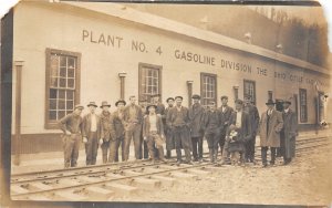 J26/ Dawes West Virginia RPPC Postcard c20 Plant No4 Gasoline Division Cities 61