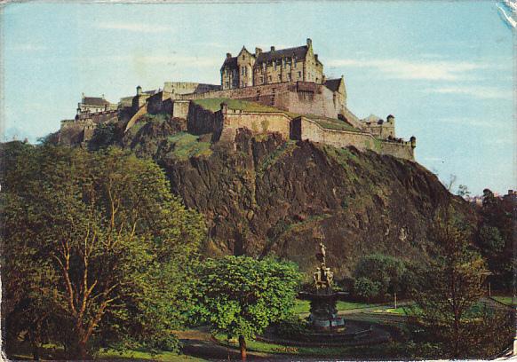 Scotland Edinburgh Castle 1974