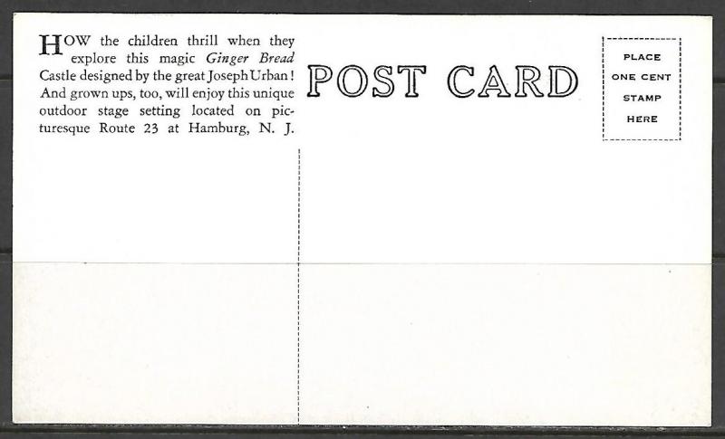 New Jersey, Hamburg - Ginger Bread Castle - [NJ-063]