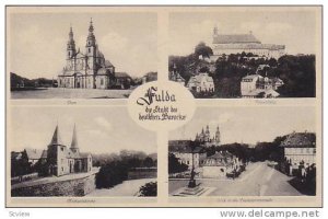 4-Views, Dom, Frauenberg, Michaelskirche, Blick In Die Pauluspromenade, Fulda...