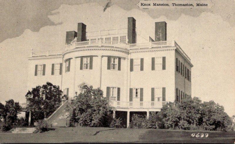 Maine Thomaston The Knox Mansion Dexter Press