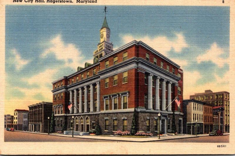 Maryland Hagerstown New City Hall