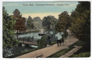 Salem, Mass, Greenlawn Cemetery, General View