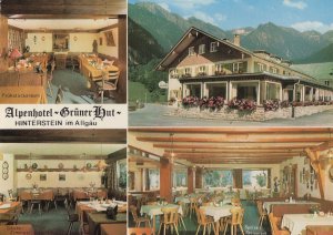 Hinterstein Bad Hindelang Alpenhotel German Hotel Postcard