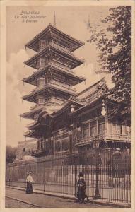 Belgium Brussells Laeken La Tour Japonaise A Laeken 1910