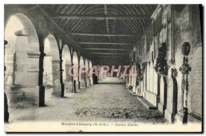 Old Postcard Montfort l & # 39Amaury Old Cloitre