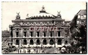 Paris Modern Postcard the place and the theater of & # 39opera