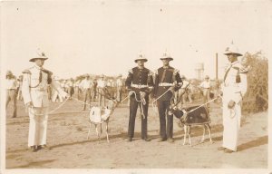 Lot220 antelope company mascot  real photo military delhi real photo india