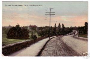 1914 POSTCARD - NORWOOD AVENUE - LONG BRANCH NEW JERSEY