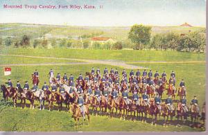 Mounted Troop Cavalry, Ft. Riley, Kan. 