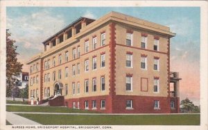 Connecticut Bridgeport Nurses Home Bridgeport Hospital 1917 Curteich