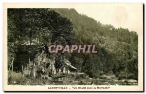 Albertville - A Cottage in the Mountain - Old Postcard