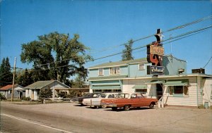 Lincoln New Brunswick Freddie's Restaurant 1950-60s Vintage Postcard