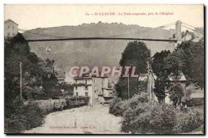 The picturesquely Jura Saint-Claude -The suspension bridge took nearly the & ...