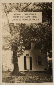 Chester PA Baker House 2500 Chestnut St. Real Photo Postcard