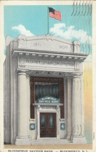 BLOOMFIELD , New Jersey, 1937 ; Savings Bank