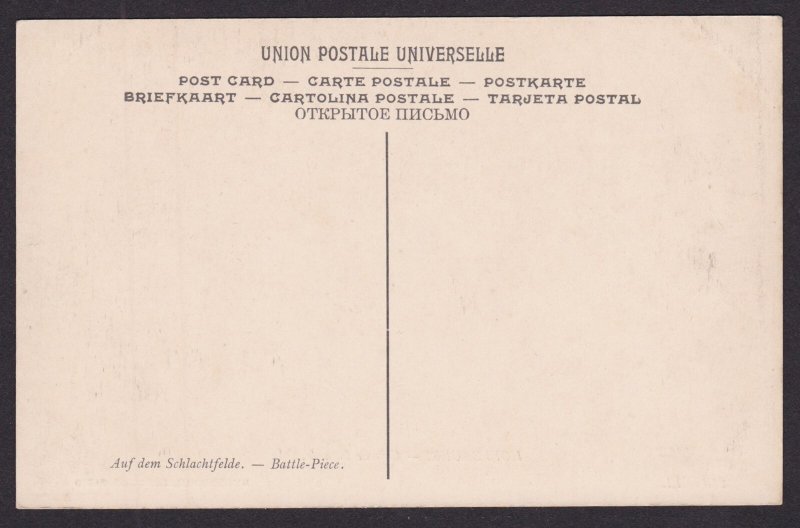 FRANCE, Postcard, Art, Hoffbauer, Coin de Bataille, Unused