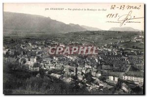 Old Postcard Chambery General View and Mountain Cat