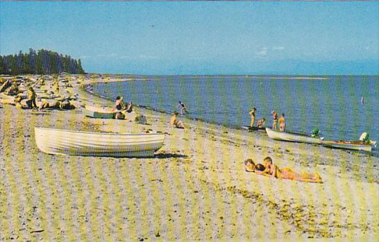 Canada Saratoga Beach Vancouver Island British Columbia