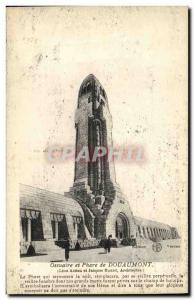 Old Postcard Douaumont Ossuary Lighthouse Army