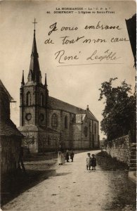 CPA AK Domfront - L'Eglise de Saint-Front (259117)