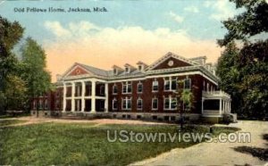 Odd Fellows Home in Jackson, Michigan