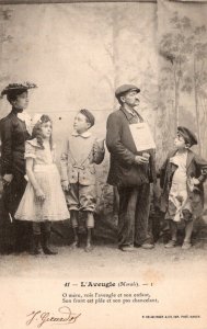 France L'Aveugle Morale Family Group 1904