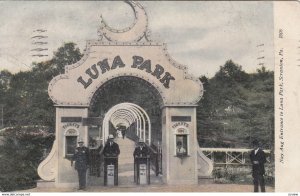 SCRANTON , Pennsylvania , 1908 ; LUNA PARK Entrance