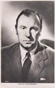 Ralph Richardson Vintage Real Photo Postcard