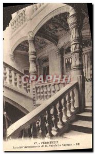 Old Postcard Perigueux Staircase Renaissance De La Rue De La Sagesse