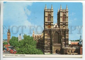 441283 Great Britain 1987 London Westminster Abbey RPPC Netherlands advertising