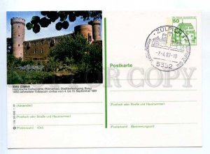 420195 GERMANY 1982 year Zulpich castle postal postcard