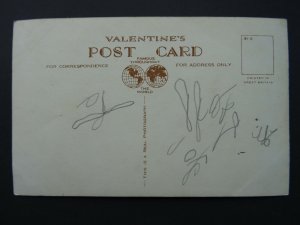 Lancashire THE GOLFERS - TOWN HALL  Blackpool Illuminations c1931 RP Postcard